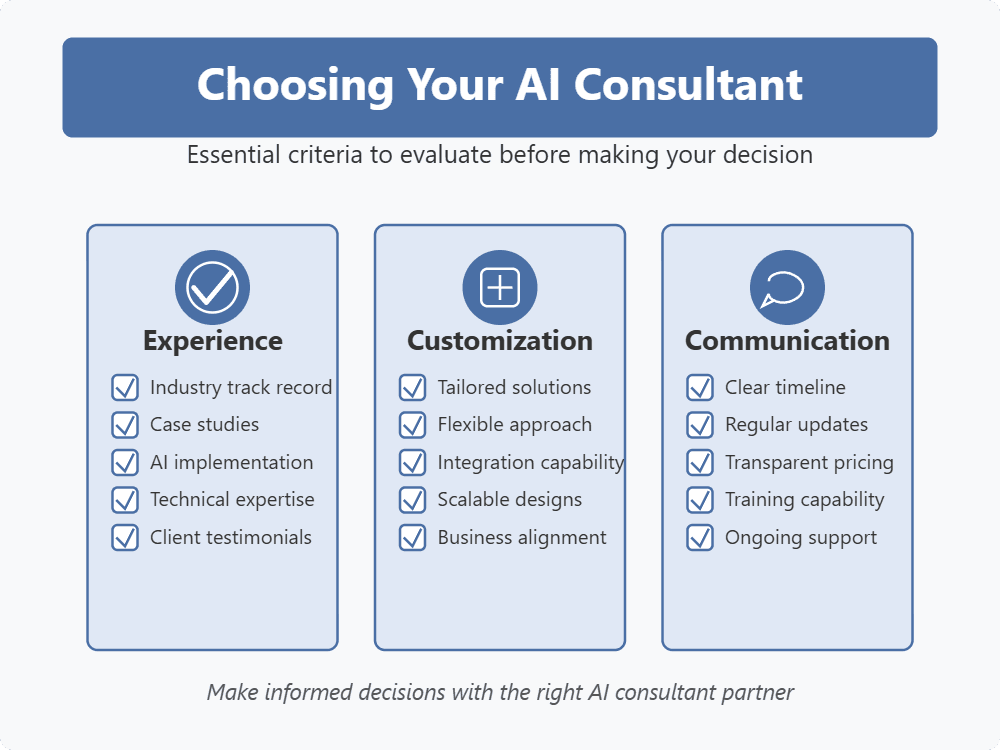 Choosing Your AI Consultant