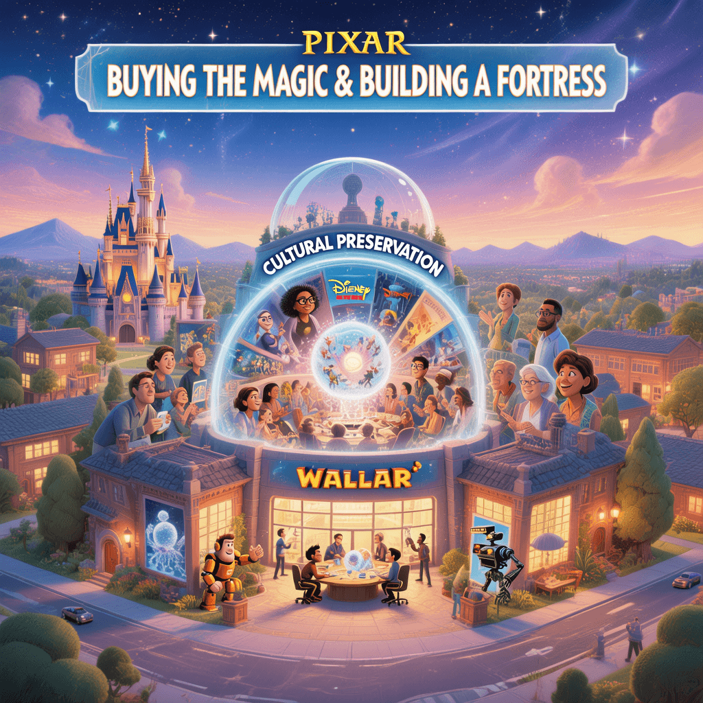 Disney and Pixar successful integration and creative collaboration